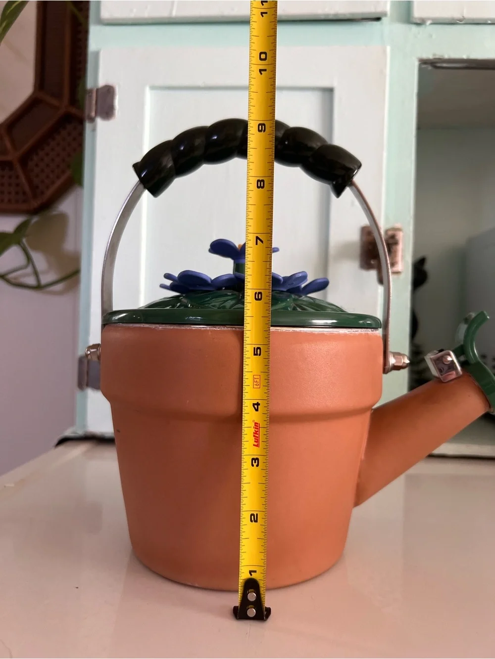 Rare 1990’s Vintage Whistling Ancona Flowerpot Teapot